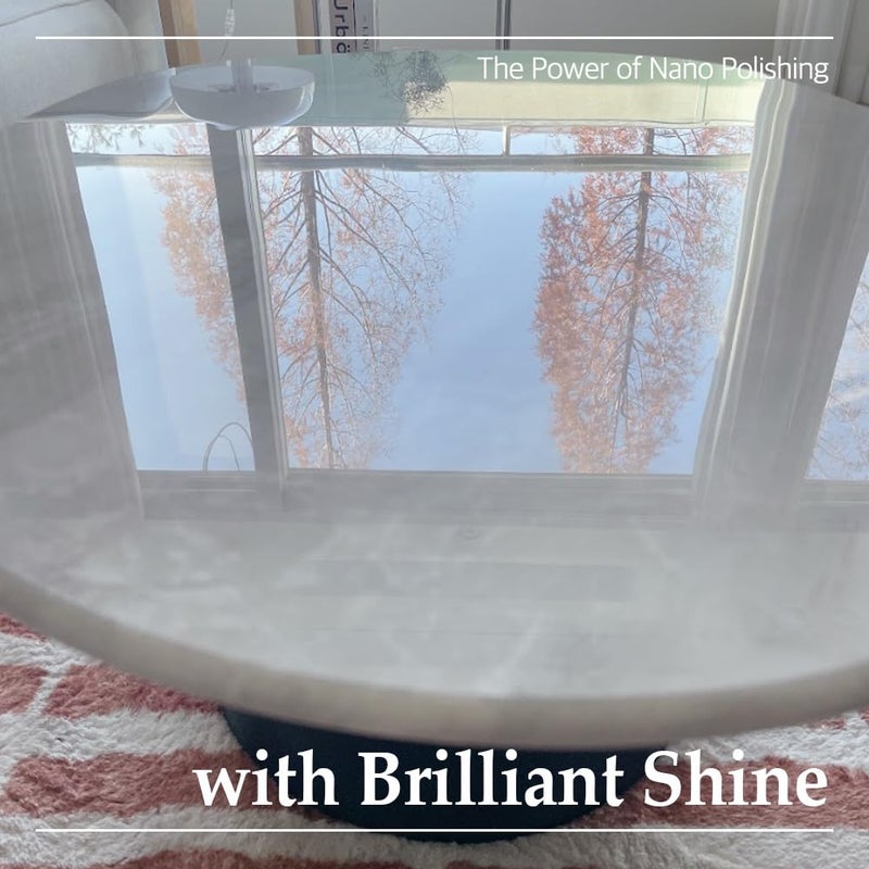 Living Polish All-Purpose Cleaner - Stainless Steel, Marble Coffee Tables, Espresso Machines, Granite & Quartz Countertops, Glass Cooktops, Stoves & Shower Glass | Non-Toxic Premium Cleaner for Shine - Image 3